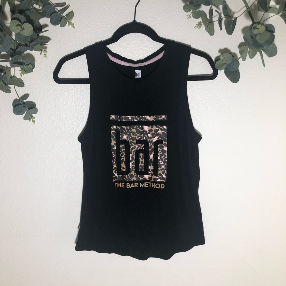 Bar Method Cheetah Printed Tank Top